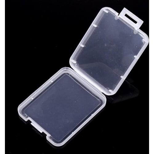 Shatter Container Box Protection Case Card Container Memory Card Boxs CF card Tool Plastic Transparent Storage Easy To Carry fre