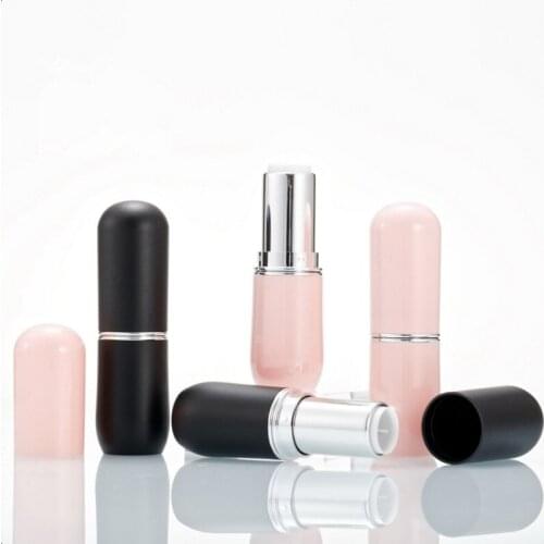 Wholesale 12.1mm Empty Lipstick Container Tubes Bottles Empty Lip Balm Packing TubeS Bottles Cosmetic Makeup Container Bottles