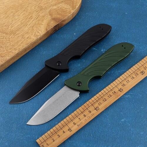 Kershaw OEM 7600 folding knife 154CM blade aluminum handle outdoor camping survival kitchen practical fruit knife EDC tool