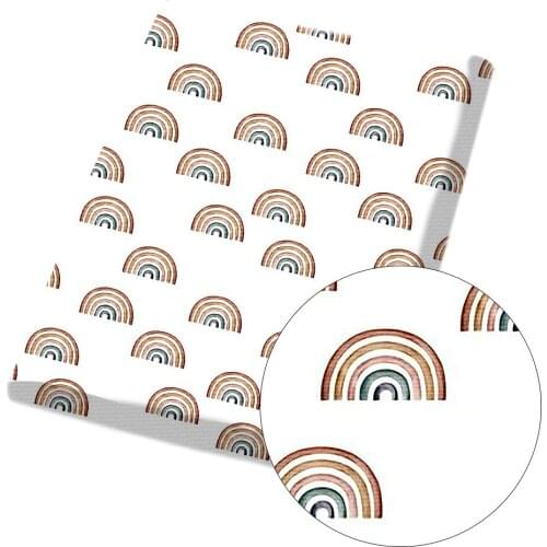 Xugar Printed Polyester Cotton Fabric For Sewing 45*140cm Cloth Fabrics DIY Bag Craft Patchwork Quilting Home Textile Decoration