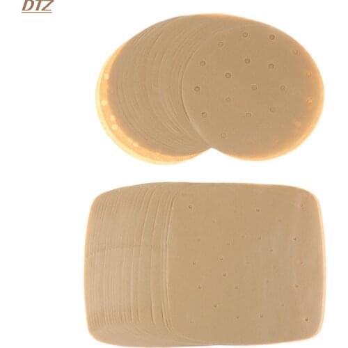 100pcs/Pack Air Fryer Pad Parchment Paper Square Baking Accessories Round Oven Oil Absorption Kitchen Airfryer Paper