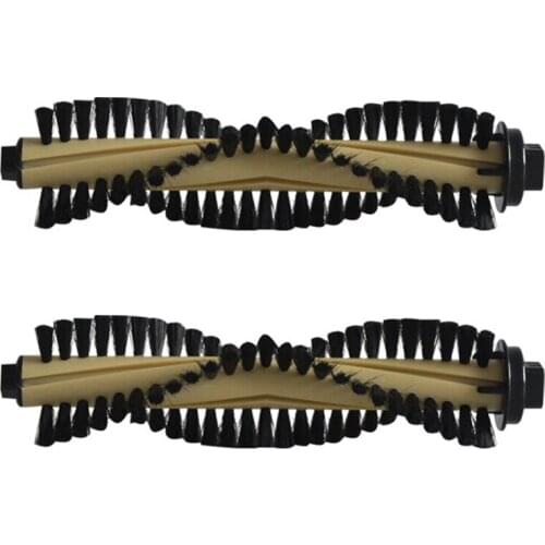 2Pcs Robot Vacuum Cleaner Replacement Accessories Parts for ILIFE A4 A4S A40 Kits Main Brushes