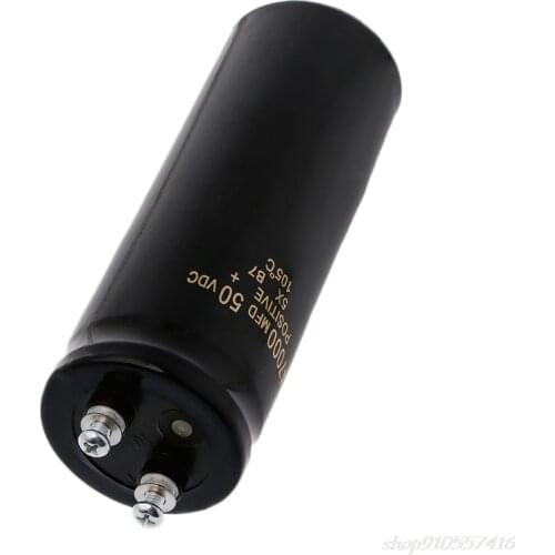 50V 47000UF/MFD Aluminum Screw Filtering Electrolytic Capacitor 105℃ O30 20 Dropshipping