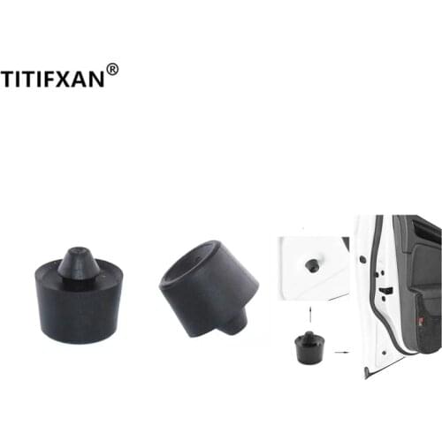 2PCS Car door shock-absorbing buffer rubber block pad for VW Golf 6 13-15 year Bora GTI auto