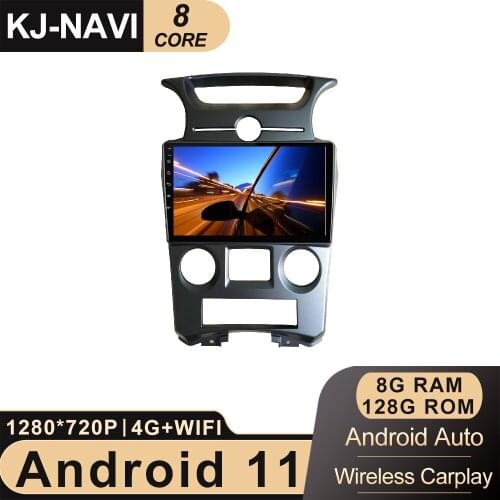 Octa Core 6+128G Android 11 For Kia Cadenza/K7 2011-2012 Car Multimedia Player Stereo Radio BT GPS