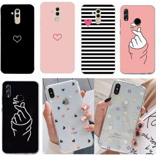 Case For Huawei Mate 20 10 Lite Funda Phone Case Soft Cover Silicone Back Protective Shell For Huawei P20 P30 Pro P40 LiteE Case