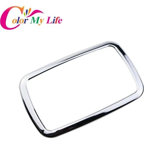 Color My Life Car Gear Head Pedal Decorative Cover Shift Pedal Sticker for Ford Fiesta Ecosport LHD AT 2012 - 2016 Accessories