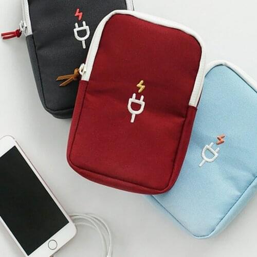 Electronic Organizer, Electronic Accessories Storage Bag Carrying Case Electronics Bag for Power Bank, Adapter, Cables, Earphone