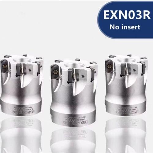 EXN03R fast feed 35mm 40mm 50mm 63mm 80mm milling cutter head LNMU0303ZER-MJ AH725 AH130 fast feed milling cutter insert TXN03R