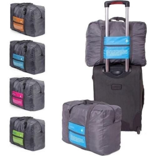 Fashion WaterProof Travel Bag Large Capacity Journey Duffle Women Nylon Folding Bag Unisex Men Luggage Travel Handbags Wholesale