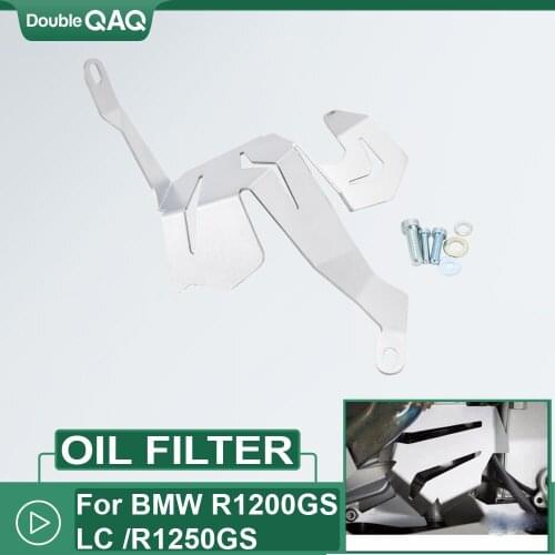 CNC Aluminum Oil Filter Protection Guard Covers New For BMW R1200GS LC R1250GS R1200RS R1200R R 1200 1250 GS LC Adventure ADV
