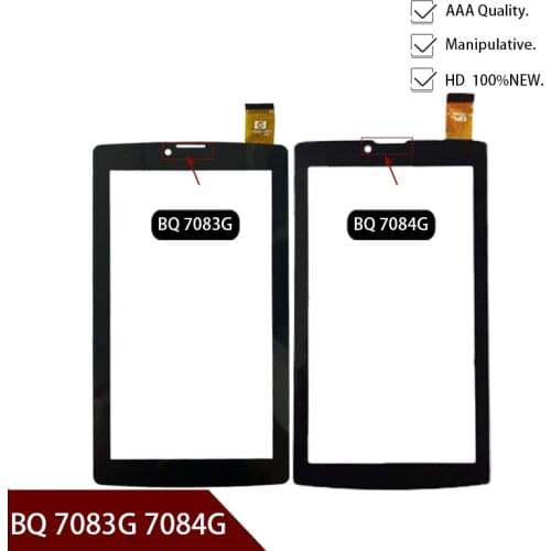 New Original 7 inch Tablet touch for BQ 7083G BQ 7084G touch screen digitizer glass replacement repair panel Free shipping