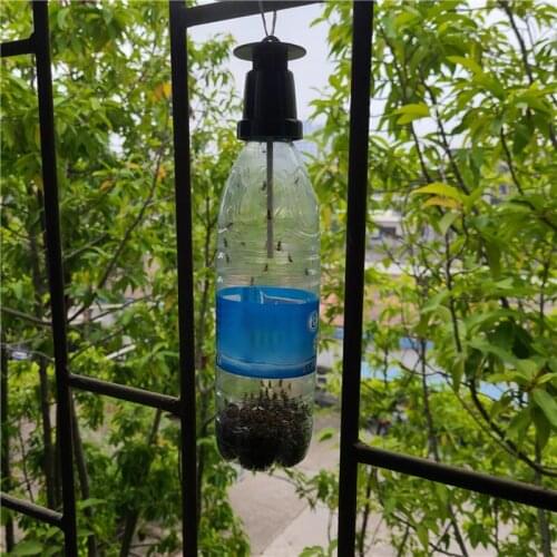 2Pcs Plastic Trap Cover Fruit Fly Trap Killer Drosophila Trap Fly Catcher Pest Insect Control For Home Farm Orchard