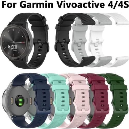 For Garmin Venu/Vivoactive 3/vivomove HR/GarminMove 3 Luxe Style Smart Watch Strap Band For Garmin Vivoactive 4/4S Watchband