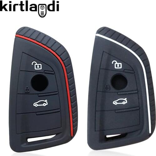 Silicone Key Cover Remote Fob Shell Holder for BMW F10 F15 F16 F20 F30 F48 G30 Z4 M5 X1 X2 X3 X4 X5 X6 X7 Serie 1 3 5 2 7 6 Case