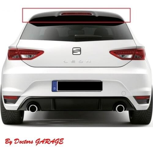 Seat Leon Fr Mk 3 2013-2014-2015-2016-2017-2018-2019 Spoiler Painted All Color Car Accessories Ornament Sporty