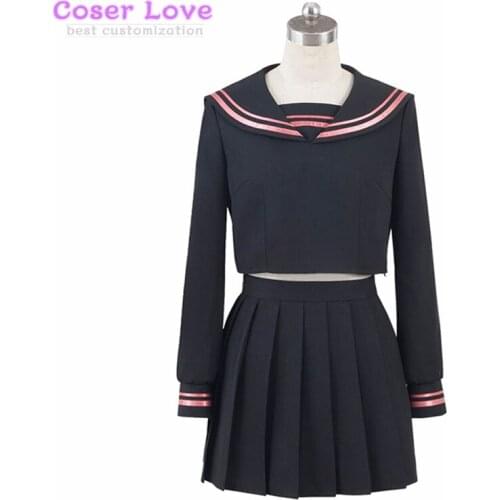Tokyo Revengers Shiba Yuzuha Uniform Sailor Suit Cosplay Costume Carnival Halloween Christmas Clothing