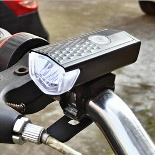 Highlight Bicycle Light Bicycle Mountain Bike Warning Light USB Charging Bicycle Light Hot Sale