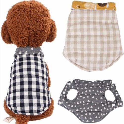Pet Dog Cat Winter Jacket Dog Hoodies Clothes Cotton Overalls Puppy Coat Apparel Clothing For Dogs Costume Pet Outfits Unisex