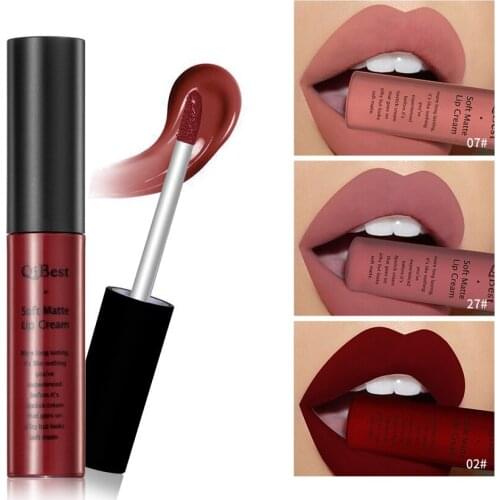 34 color Matte Waterproof Lipstick Sexy Lip Stick Velvet Lipsticks Lips Makeup Cosmetics Nude Pink Purple Liquid Lipsticks