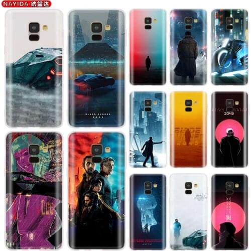 Phone Case for Samsung galaxy A30 A50 A90 5G A3 A5 A6s A7 A8 2016 2017 A6 2018 Plus Matte soft silicone Cases Blade Runner 2049