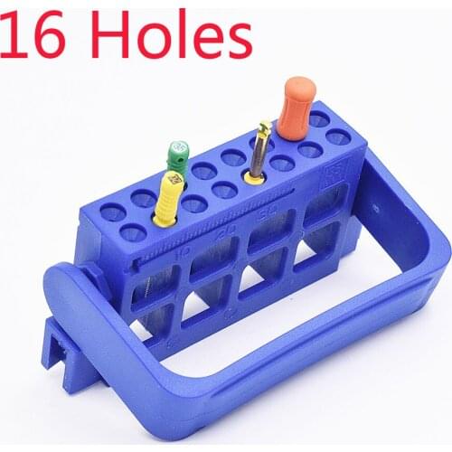 1 pcs Dental Endo Root Canal File Holder 16 holes For Dental Files /Drills Film&Reamer Dentist Instruments