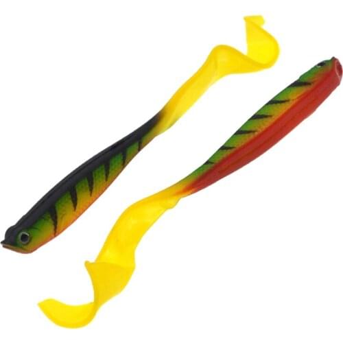 Long Soft Lures Silicone Bait 120mm Goods For Fishing Sea Fishing Pva Swimbait Wobblers Artificial Tackle