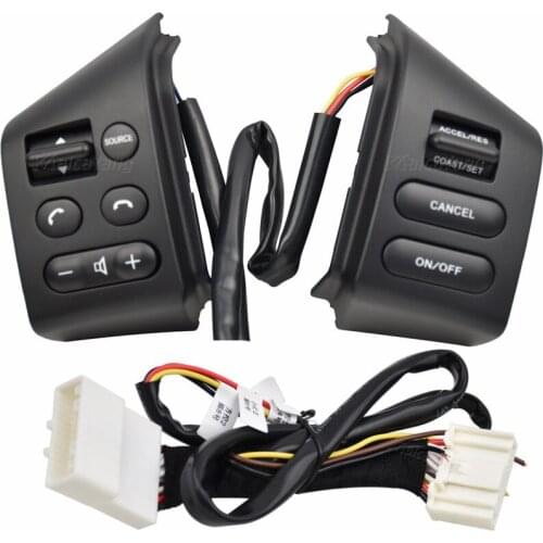 For Nissan Sylphy 2005-2017 Tiida 2005-2008 Livina 2007-2010 Car Accessories Steering Wheel Control Buttons Switch
