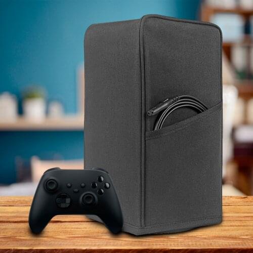 For Xbox Series X Nylon Dust Guard Anti Scratch Soft Host DustProof Cover Skin Soft Protector Sleeve For -Xbox Series X Console
