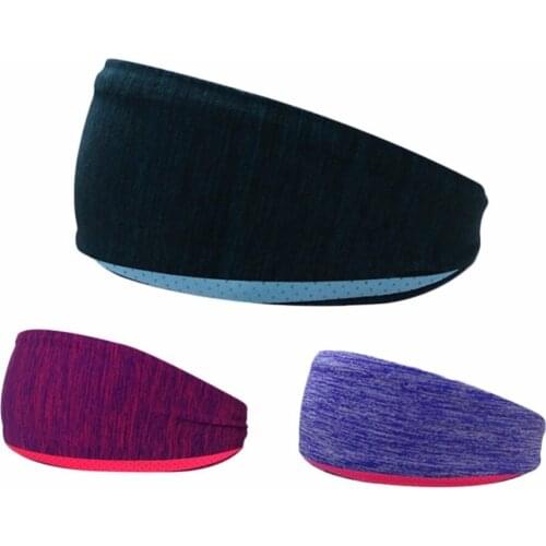 Stretchy Sweatbands Headbands Running Sport Non-Slip Athletic Breathable Fitness Yoga Hair Bands For Men and Women Sports Safety