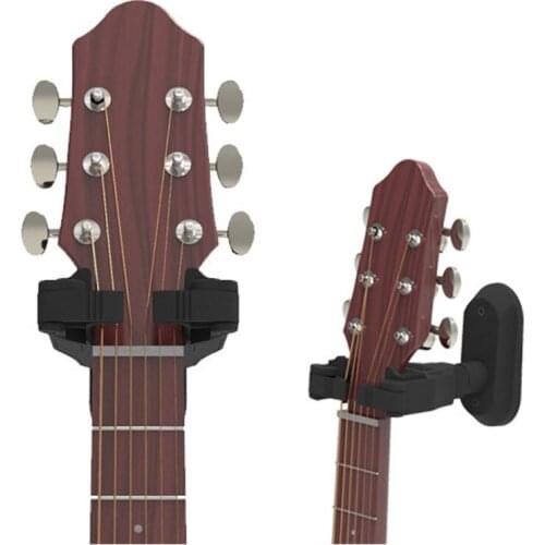 Guitar Wall Mount Hanger Auto Lock Hook Holder Stands for Bass Guitar Ukulele Banjo Mandolin Display Musical Instruments