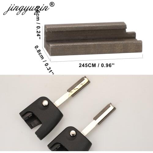 Jingyuqin HU101 Blade Key Clamping Fixture Duplicating Cutting Machine Chuck For for Car Key Copy Tool Set JUL19 Accessories