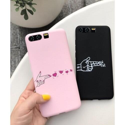 Cute Silicone Case For Huawei Honor 9 /Honor 9 Lite Cases Soft TPU Phone Back Cover Full 360 Protective Shell For Huawei Honor 9
