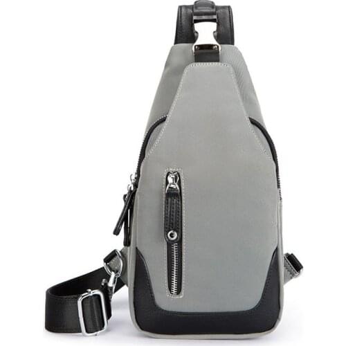 Fashion Mens Chest Bags 2021 New Arrival Sling Crossbody Bag Casual Travel Anti Theft Chest Pack Multifunction Waterproof Purse