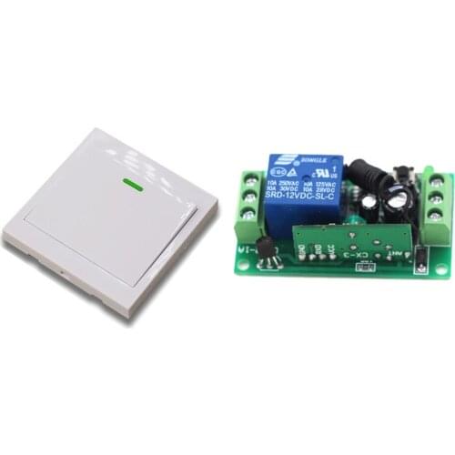 Newest DC 9V12V 24V 1CH RF Wireless Remote Control Switch System 315 MHZ 433 MHZ Transmitter Receiver High Sensitivity