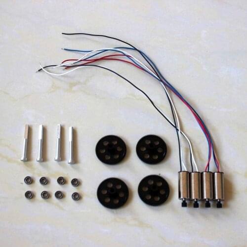 RC Drone XS809 XS809HW XS816 spare parts propeller fix part Aluminum shaft bearings gear motors