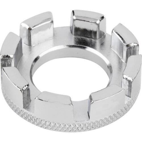 Bike Bicycle Repair Adjustment Wheel Spoke Cap Ring 8 Way Wrench Spanner Tool Wrench Spanner Tool