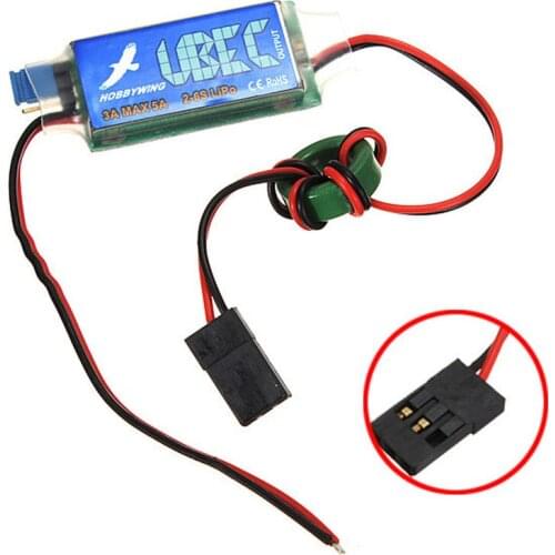 Hobbywing 3A UBEC 5V 6V max 5A Lowest RF Noise BE Switching Regulator HWBEC For RC Airplane Helicopter Models