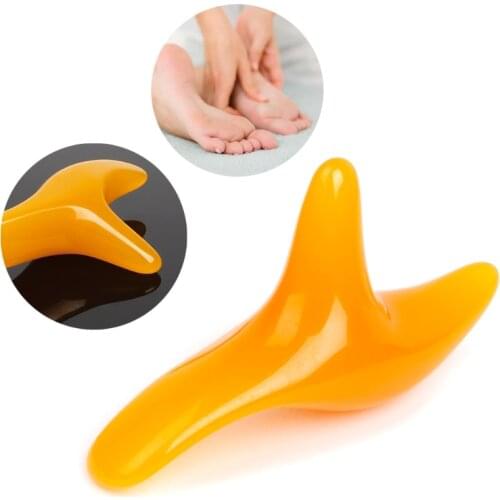 Triangular Resin Foot Massage Trigger Point Therapy Pedicure Body Massager Tool
