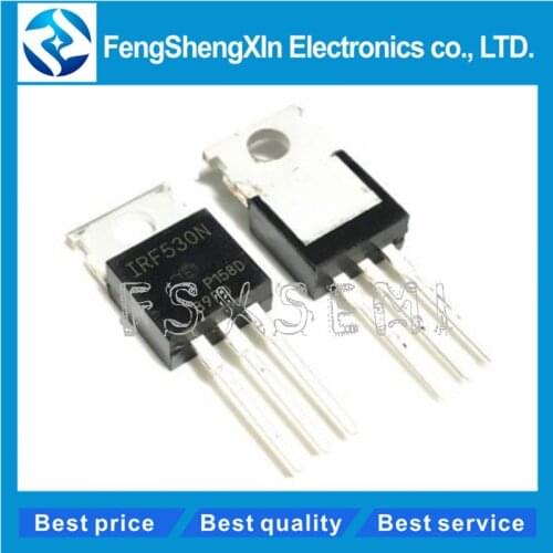 100pcs/lot IRF530N IRF530 TO-220 IRF530NPBF Power MOSFET