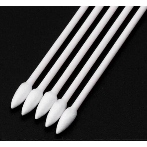 25pcs Cotton Disposable Stick Cleaning Tool for AirPods Earphone Smart Phone Tablet Charge Port USB Port