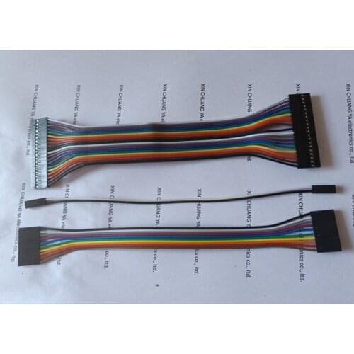 2P 4P 5P 6P 8P 10P 20P 2.54mm Coloured DuPont terminal wire two head female to female extension cord Connects Cables 20cm 24AWG