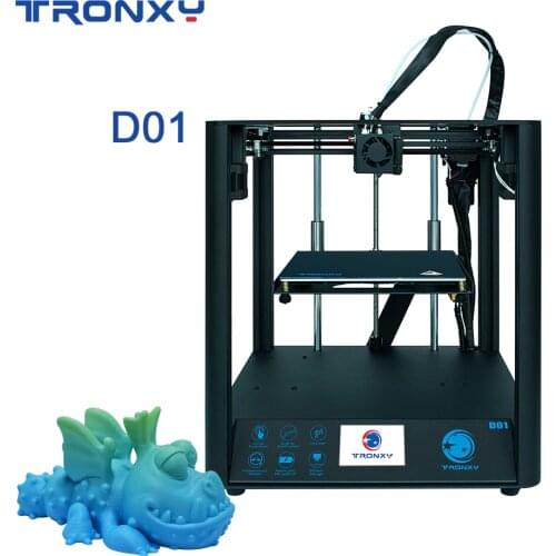 Tronxy Newest D01 3D Printer CoreXY Structure Industrial linear guide rail Silent design Titan Extruder High-precision printing
