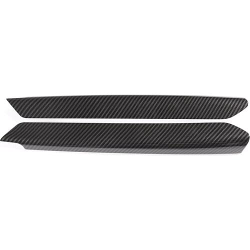 ABS Carbon Fiber Style Car Center Console Side Decoration Strip for Mercedes Benz E Class W212 2010-2015