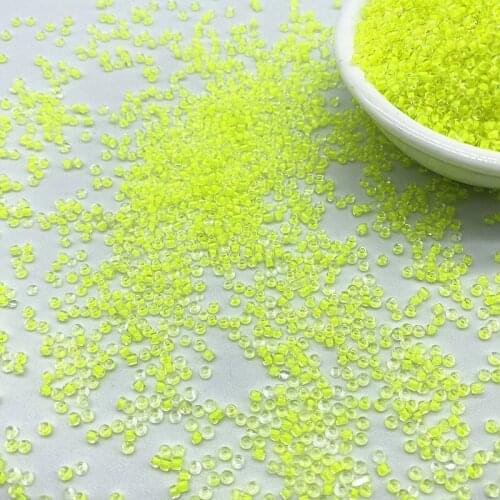 New 15g 2---4mm Glass with Core Beads Charm Czech Glass Seed Beads DIY Bracelet Beads for Jewelry Making Earring Necklace #03