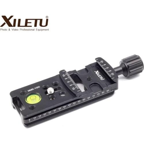 XIELTU NNR-100 Lengthen Camera Mounting Bracket Quick Release Plate For Digital Camera Arca Swiss Tripod Ball Head