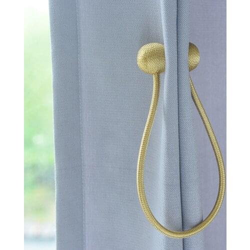Magnetic Curtain Balls Curtain Magnet Buckle Rods Back Fasteners Tie Rope Accessories Buckle Clips Home Decor Hook Holder
