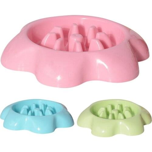 Pet Dogs Bowl Anti-Slip Maze Feeders for Lowing Eating Speed Snd Preventing Chokings Anti-slip Pet Dogs Bowls Slow Feeder Supply