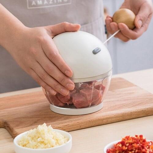 Meat Grinder Home Multi-Function Cooking Machine Kitchen Chop Vegetable Machine Big Nose Meat Cutting Artifact