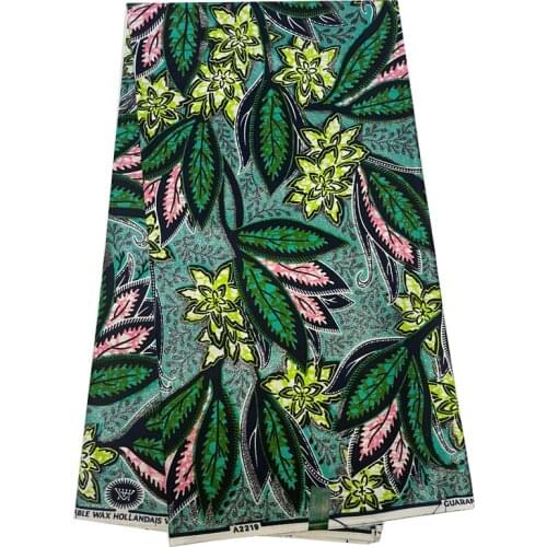 Veritable Original African Grand Wax Gold Brocade Print Fabric 100%Cotton Soft99 Real Wax Ankara Printed Fabric For Party Dress